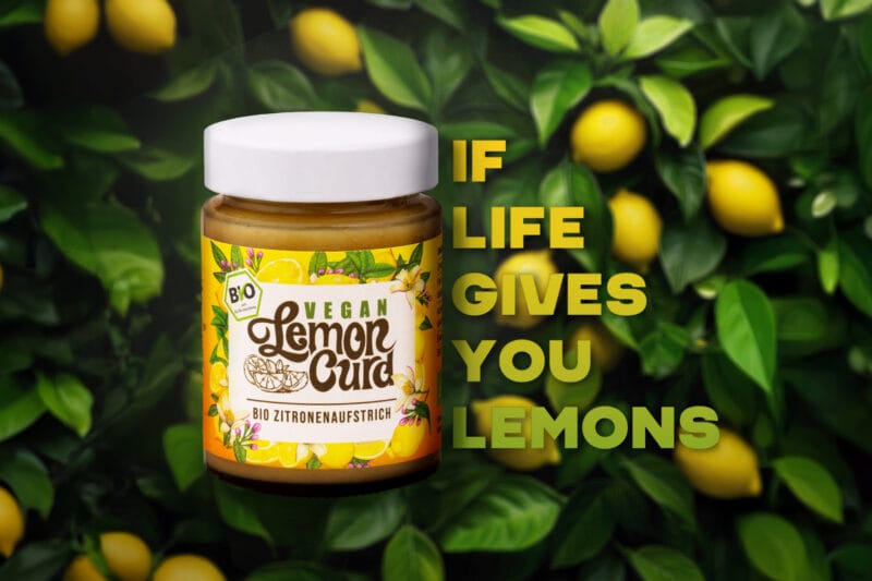 Bio Zitronenaufstrich Vegan Lemon Curd