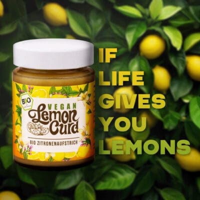 Veganes Lemon Curd - Bio Zitronencreme