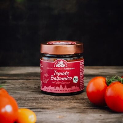 Erfurter Streich - Bio Brotaufstrich „Tomate Balsamico" mit Hanfsamen – 180g
